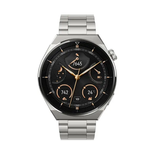 Huawei Watch 3 Pro AMOLED Smartwatch – Color: Silver – View 2