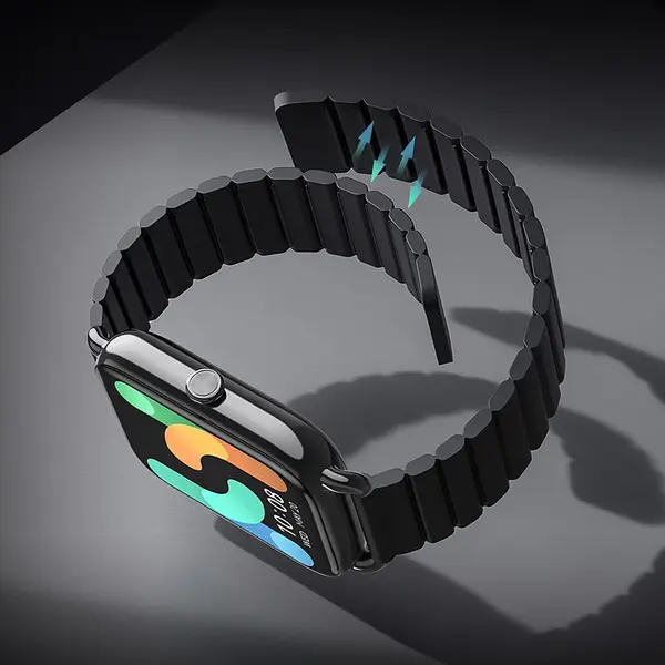 Haylou RS4 Plus AMOLED Smartwatch with spO2 – Color: Black – View 4