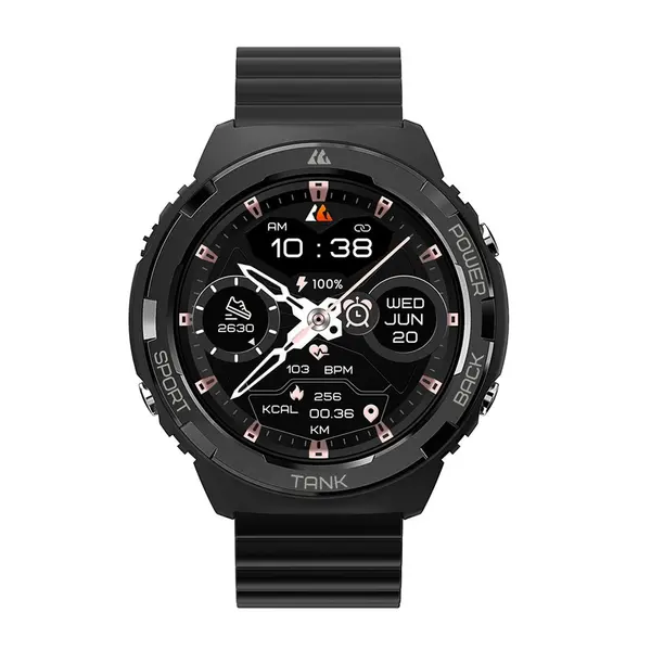 KOSPET TANK S1 AMOLED Smartwatch – Color: Black – View 2