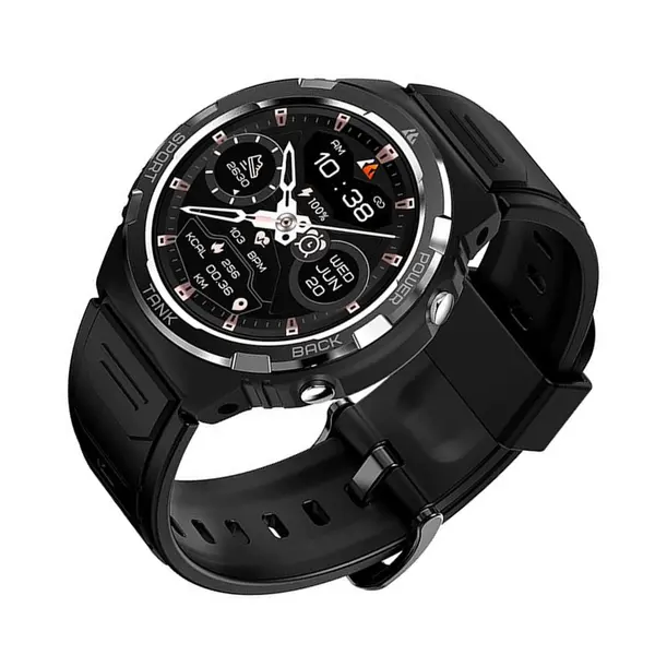 KOSPET TANK S1 AMOLED Smartwatch – Color: Black – View 3