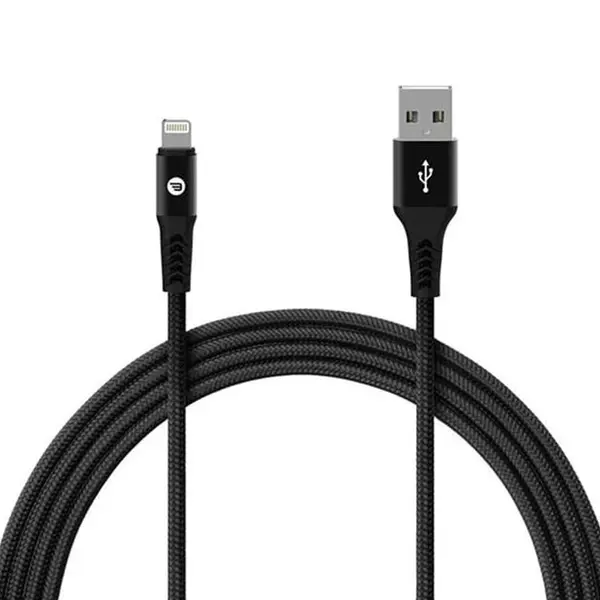 Baykron 3M Kevlar-Braided Durable & High-Speed Charging Lightning Cable – View 1