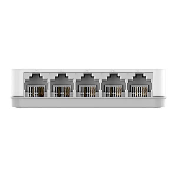  D-Link DES-1005C 5 Port 10/100M Unmanaged Network Switch – View 3