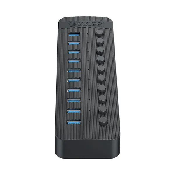 Orico CT2U3-10AB 10 Port USB 3.0 Hub With Individual Switch – View 2
