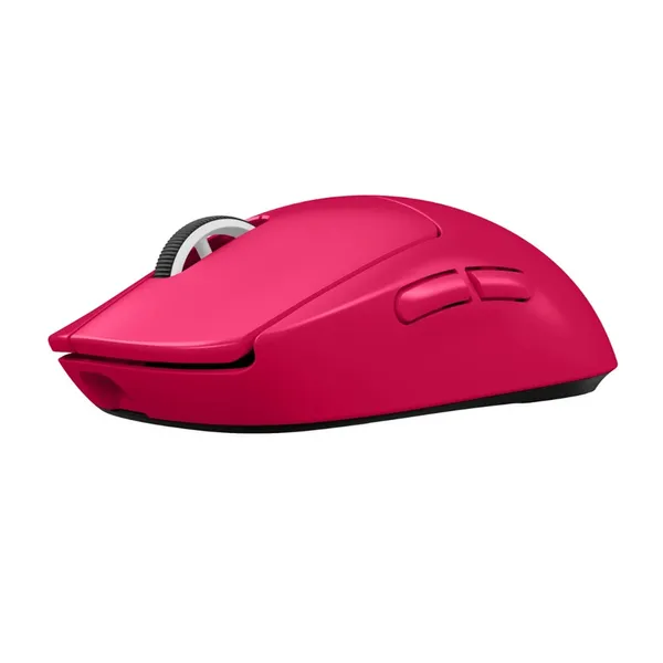 Logitech PRO X SUPERLIGHT 2 DEX LIGHTSPEED Wireless Gaming Mouse – Color: Red – View 2