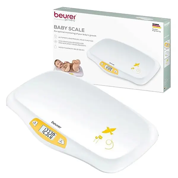 Beurer BY80 Digital Baby Weight Scale Infant Scale for Weighing in Pounds – View 2