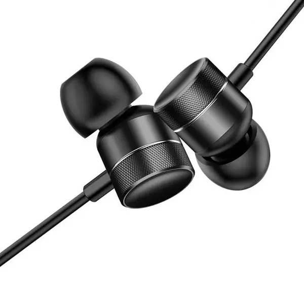 Baseus Encok H04 3.5mm Wired Sports Earphones – Color: Black – View 2