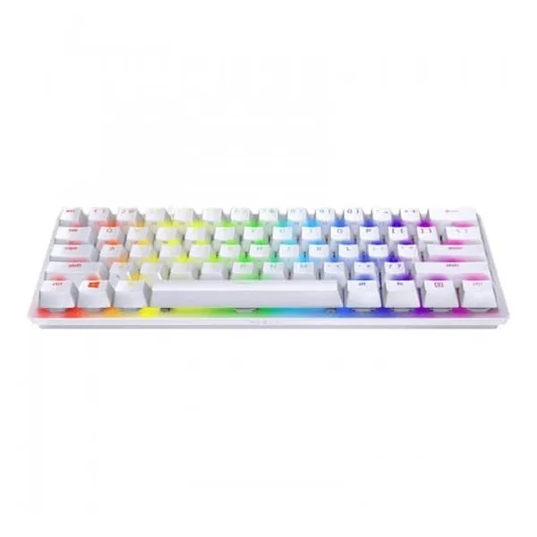 Razer Huntsman Mini Optical Gaming Wired Keyboard  – Color: White – View 2