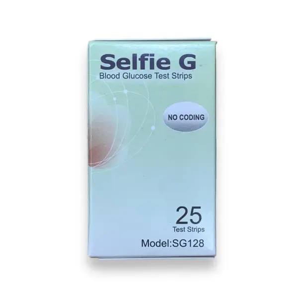 Selfie SG128 Blood Glucose Test Strip for Diabetes Patients – View 2