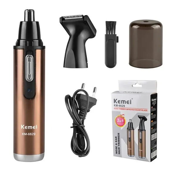 Kemei KM-6629 Rechargeable Hair and Nose Trimmer – View 5