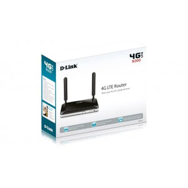 D-Link DWR-921 300 Mbps 3G & 4G Ethernet Single-Band Wi-Fi Router – View 4