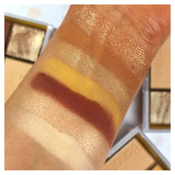 Technic Pressed Pigment Palette Banoffee Eyeshadow 7 Colour  – View 3