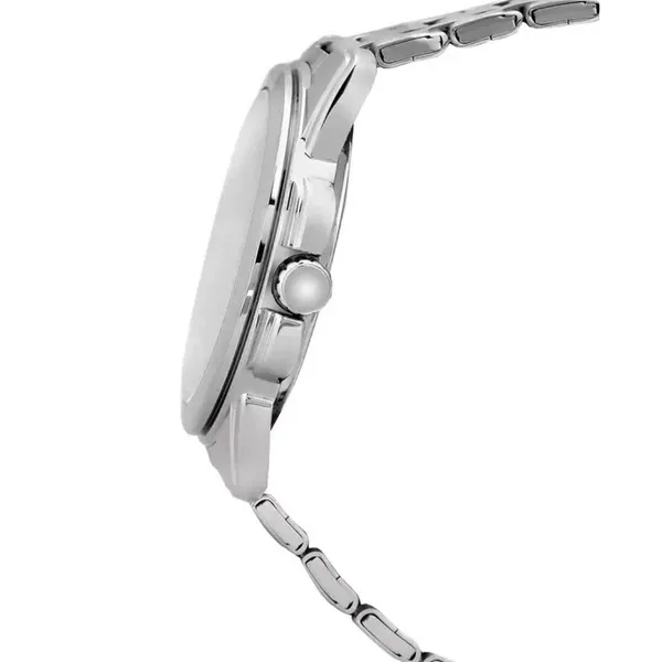 Casio MTP-1314D-7AVDF White Dial Chain Men's Watch – Dial Color: White, Strap Color: Silver – View 5