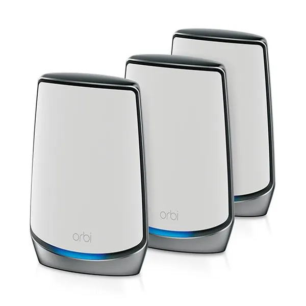 Netgear ORBI RBK853 AX6000 Tri-Band Mesh Router (3-Pack) – View 2