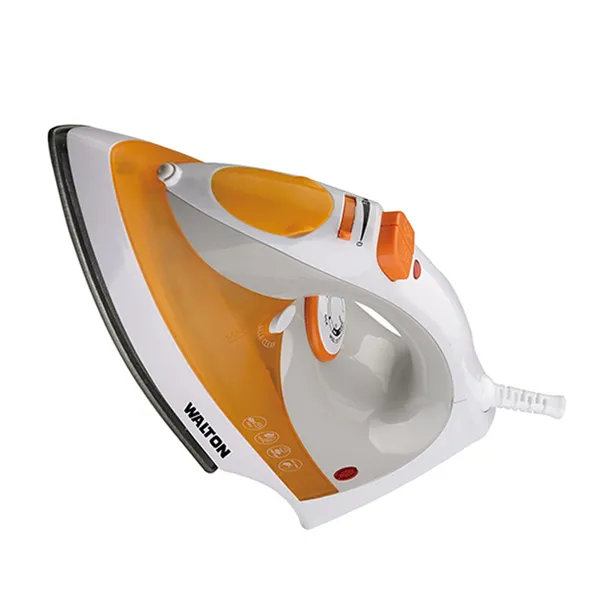 Walton WIR-S04 1200 watt Soleplated Electronic Steam Iron – Color: Yellow – View 2