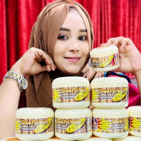 ShwePyinann Kanthaw Stamen Thanakha Chandon Face Pack 140g – View 5