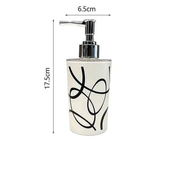Hand Wash Liquid Plastic Jar Soap Dispenser Bottle 500 ml – View 3