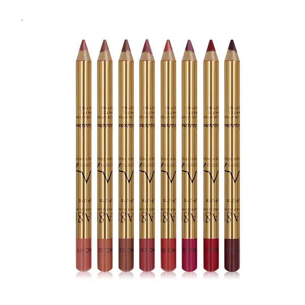 Imagic 8-Color Long Lasting Waterproof Professional Soft Smooth Colorful Matte Lip Liner – View 3