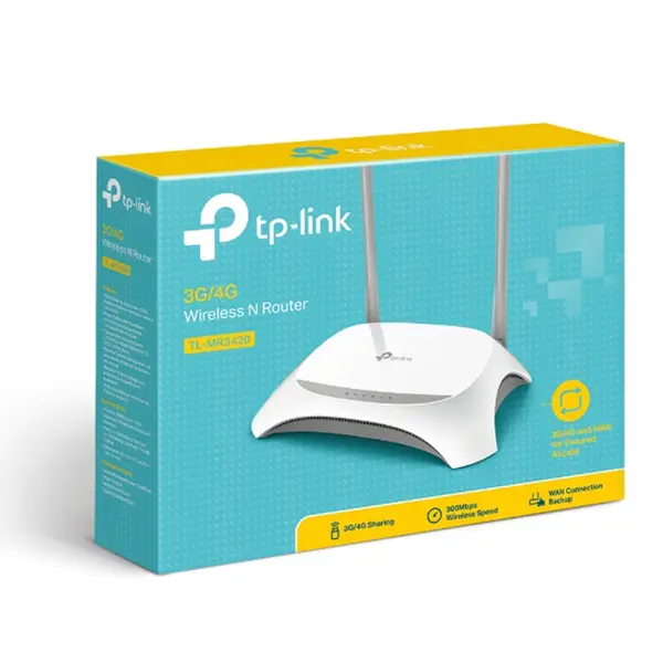 TP-Link TL-MR3420 300Mbps 3G/4G Wireless N Router – View 5