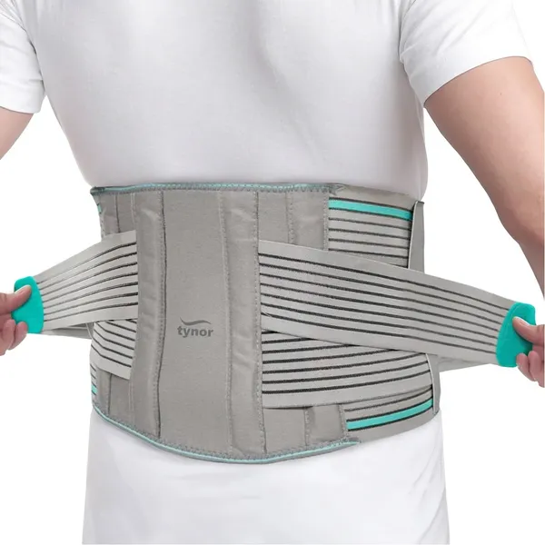Tynor A-05 Lumbar Sacral Belt for Lower Back Support – Color: Grey, Size: S – View 1