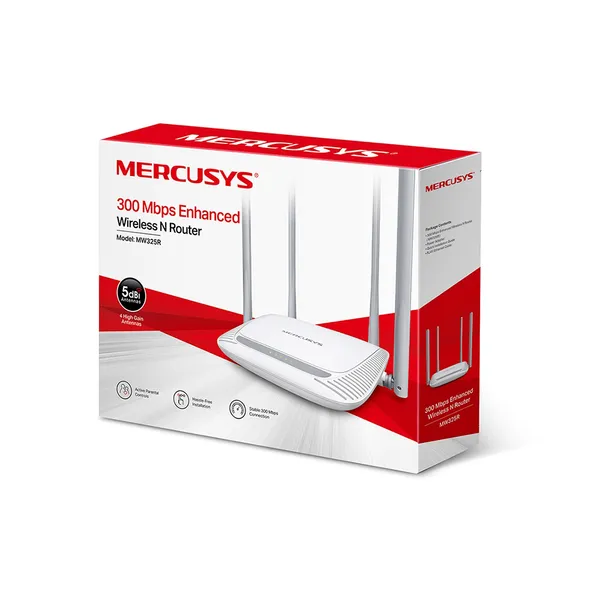 Mercusys MW325R 300Mbps Hi-Speed Wireless N Router – View 4
