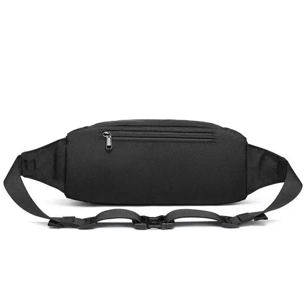 Ozuko 9530 Sling Bag, And Waist Crossbody Bag for Men & Women – Color: Black – View 3