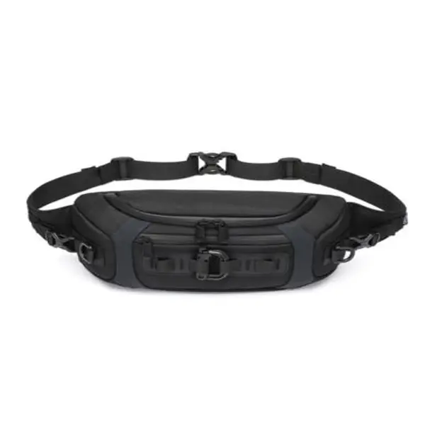 Ozuko 9530 Sling Bag, And Waist Crossbody Bag for Men & Women – Color: Black – View 1