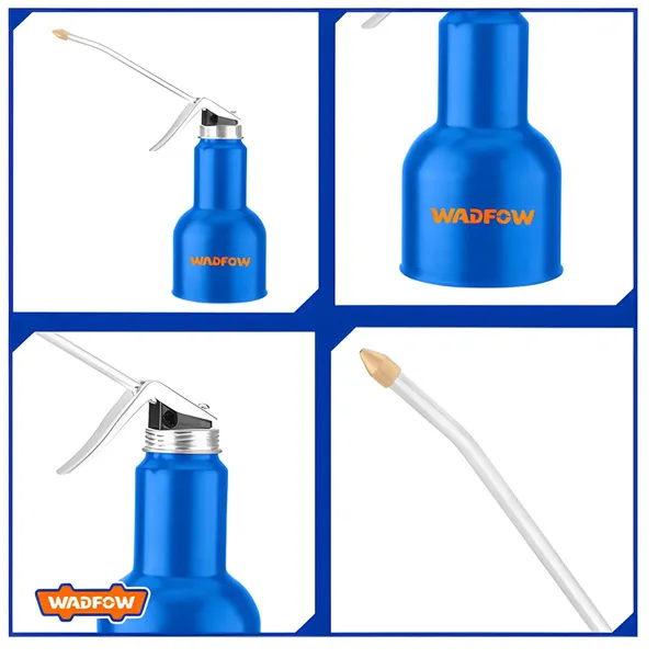 WADFOW WYH1350 500 ml Blue Plastic Precision Tip Oil Can – View 3