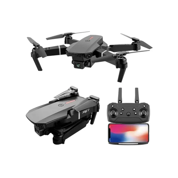 E88 Pro Foldable Camera Toy Drone – View 2