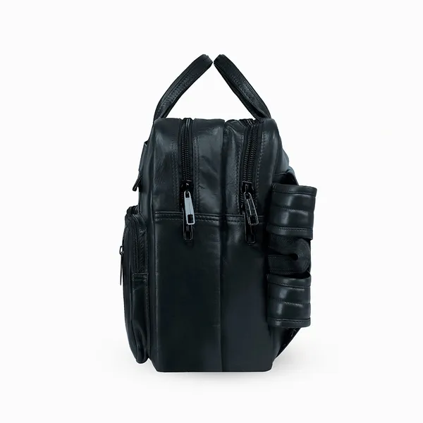 4G Cow Leather 2 in 1 Backpack Laptop & Official Hand Bag – View 5