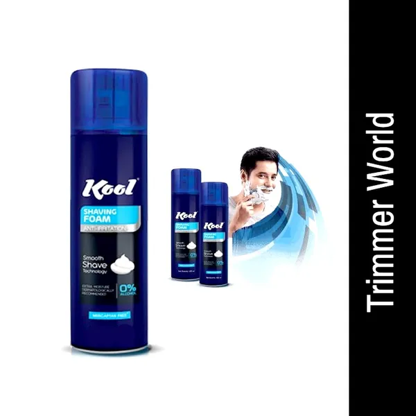 Kool Ultra Glide Beard Softener Technology Shaving Foam – Quantity: 200 g – View 2