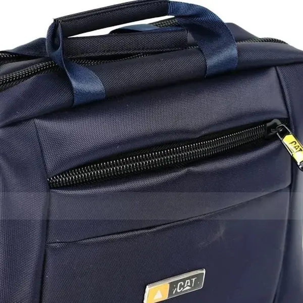 3G Smart Men Casual Cat Fabrics Office Bag – Color: Blue – View 2