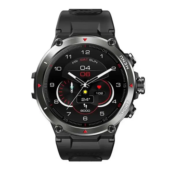 Zeblaze Stratos 2 Ultra Smartwatch AMOLED Display – Color: Black – View 2