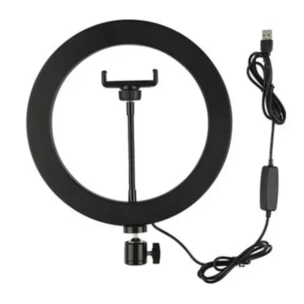 10 Inch LED Selfie Ring Light YouTube Video Live Makeup Lamp Photo Studio – View 3