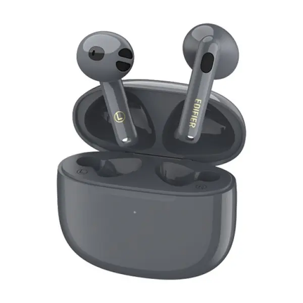 Edifier W320TN True Wireless In-ear Bluetooth Earbuds – Color: Gray – View 2
