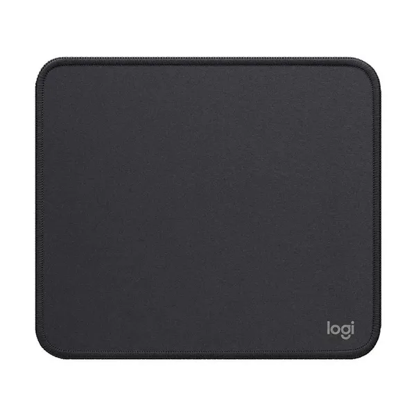 Logitech Studio Series Polyester Mouse Pad – Color: Black – View 1
