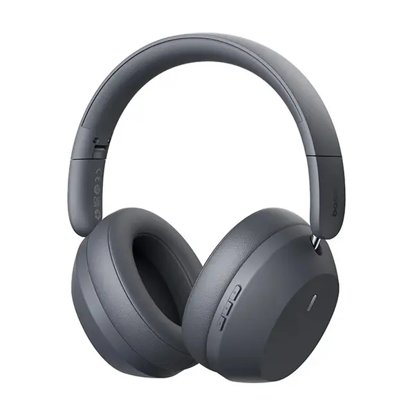 Baseus Bass 35 Max Wireless Stereo Headphones – Color: Black – View 1