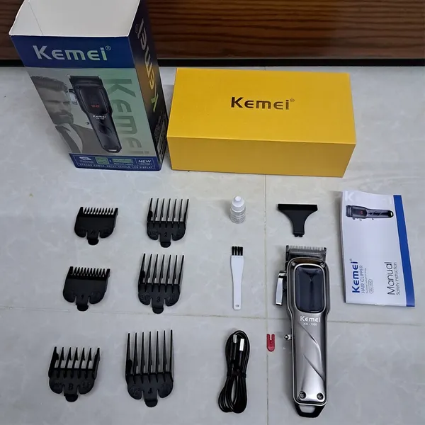 Kemei KM-1550 Professional Hair Clipper and Beard Trimmer Salon Series – View 5