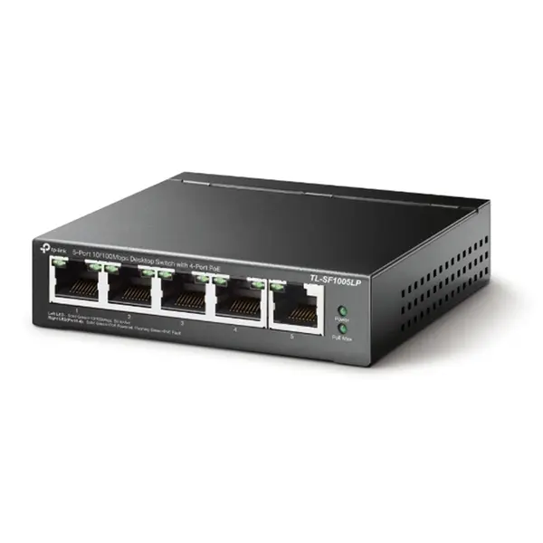 Tp-Link TL-SF1005LP 5-Port 10/100Mbps Network Switch – View 2