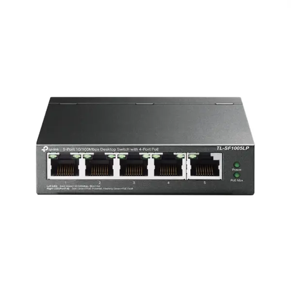 Tp-Link TL-SF1005LP 5-Port 10/100Mbps Network Switch – View 1