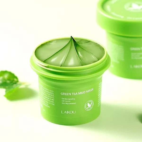 LAIKOU Green Tea Blackhead Removal Smooth Skin Mask 100g – View 2