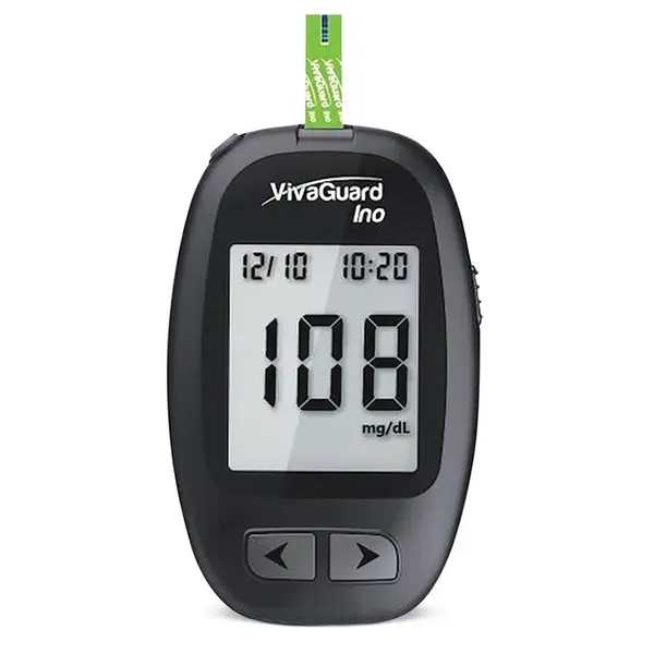 VivaGuard Ino Diabetes Testing Monitor with Kit – View 3