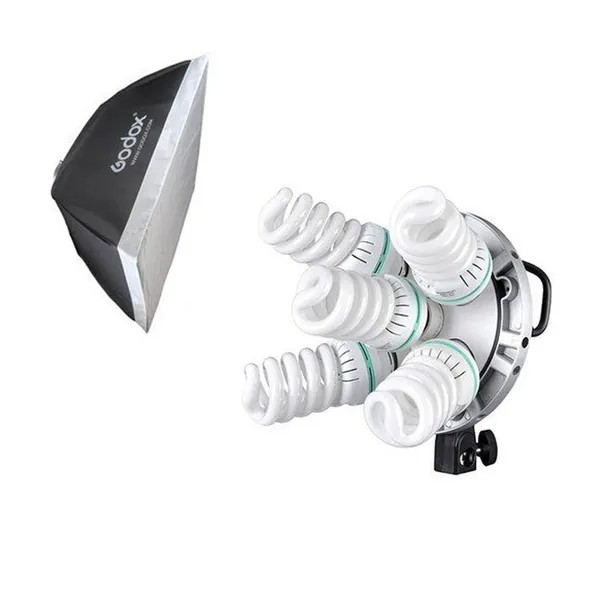 Godox Softbox Lighting Setup for YouTube Home Studio – View 4