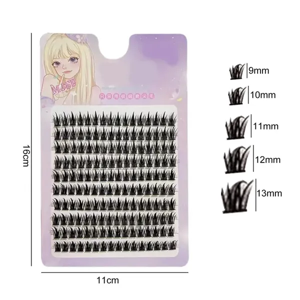 New Green Foret Good Ductility Women Coplay Fale Lahe Eyelashes – View 2