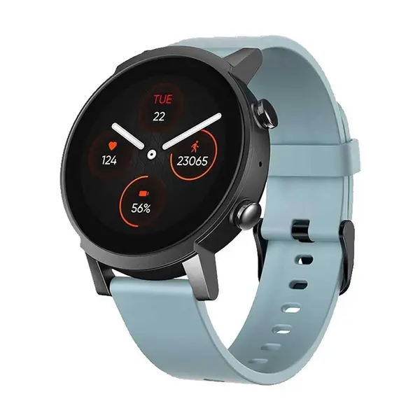 TicWatch E3 Android Wear OS Smartwatch – Color: Blue – View 1