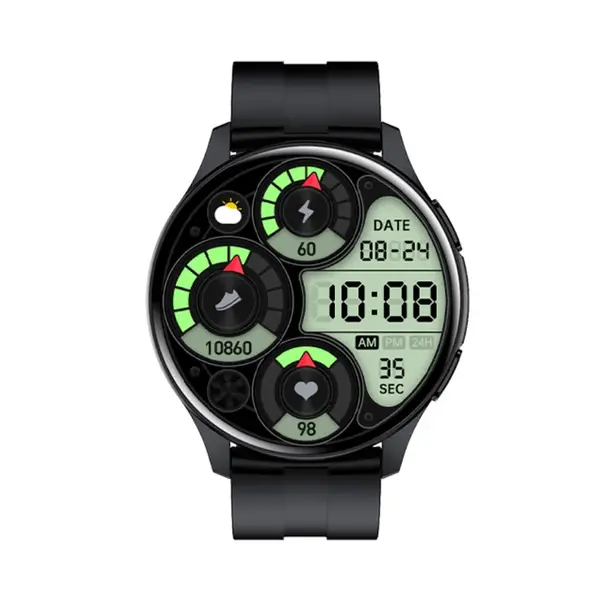 Fire-Boltt Invincible AMOLED Smartwatch – Color: Black – View 2