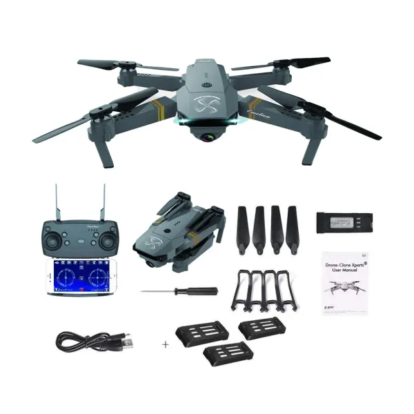 DroneX Pro HD Camera WiFi Mini Toy Drone – View 2
