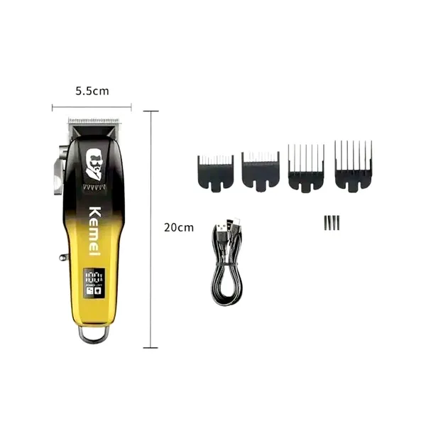 Kemei KM-709A Professional Hair Clipper Trimmer For Men – View 3