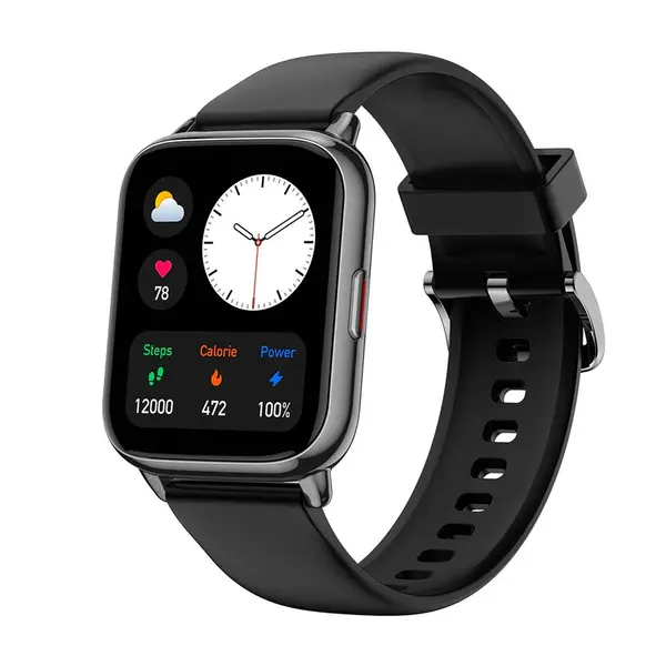 Amazfit Pop 2 Bluetooth Calling Smartwatch – Color: Black – View 1