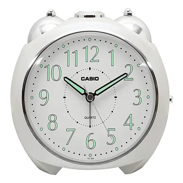 Casio TQ-369-1DF Alarm Desk  Analogue Table Clock – View 2