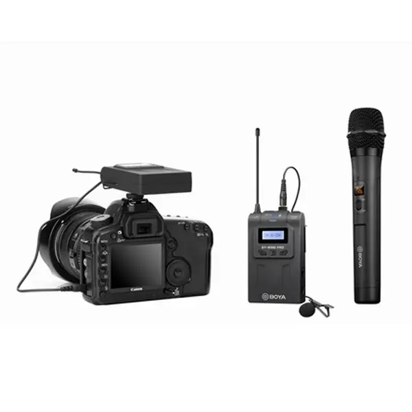 Boya BY-WM8 Pro-K4 Dual-Channel UHF Wireless Microphone – View 2